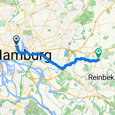 Rutschbahn, Hamburg nach Op den Stüben, Reinbek