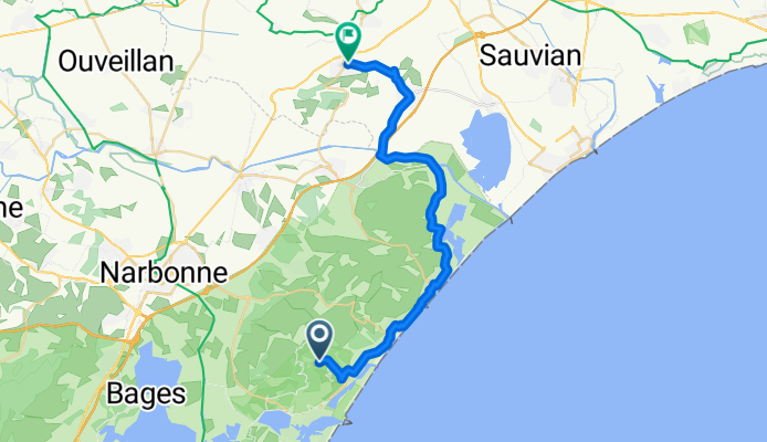 Saint-Obre, Gruissan à Grande Rue, Nissan-lez-Enserune