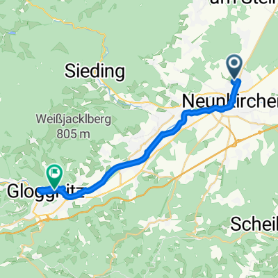 Kleistgasse nach Bahnhof