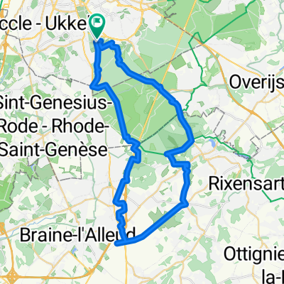 Itinéraire à Bruxelles