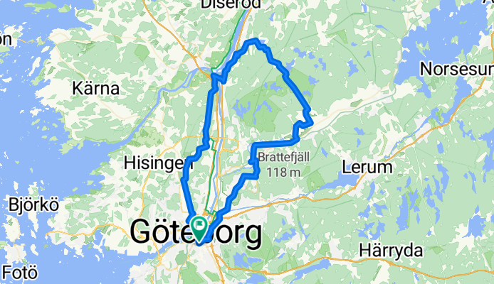 Vättlefjäll Runt Bike a Bike