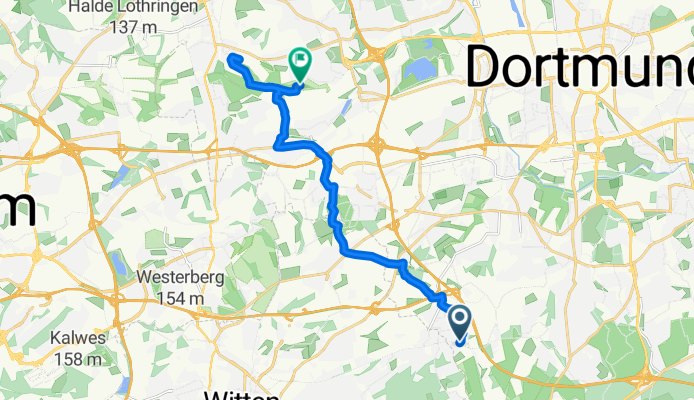 Heckelingweg, Dortmund nach Lütgendortmund, Dortmund