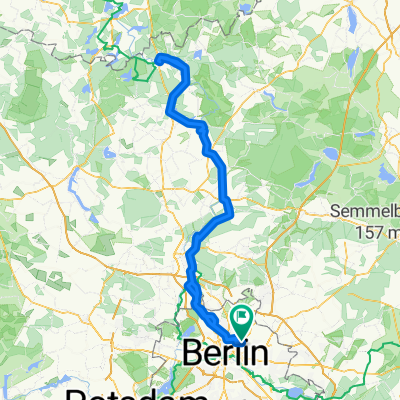 Route in Berlin
