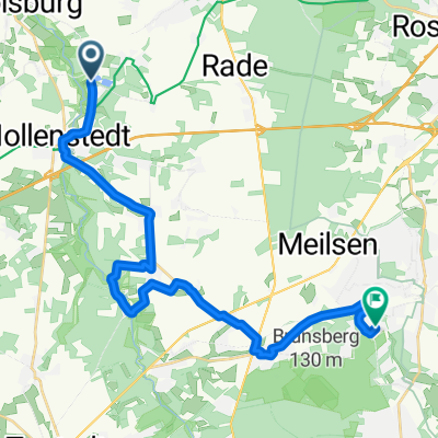 Appelbeck, Moisburg nach Heinbuschenberg, Buchholz in der Nordheide
