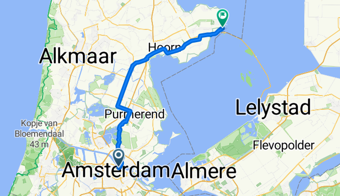 Lidostraat, Amsterdam to Slijkwegje, Enkhuizen