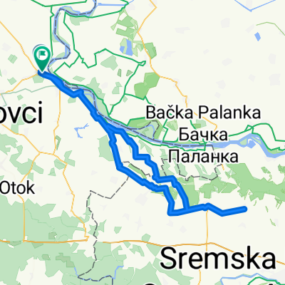 Ulica Padobranska, Vukovar to Ulica Kriva Bara, Vukovar