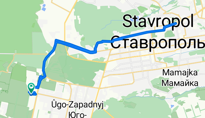 От улица Тухачевского до улица Тухачевского