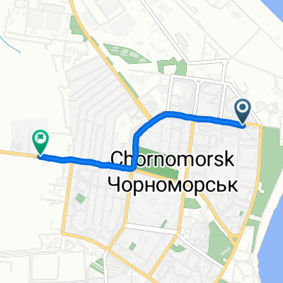Данченко улица, Черноморск до 1-го Мая улица, Черноморск