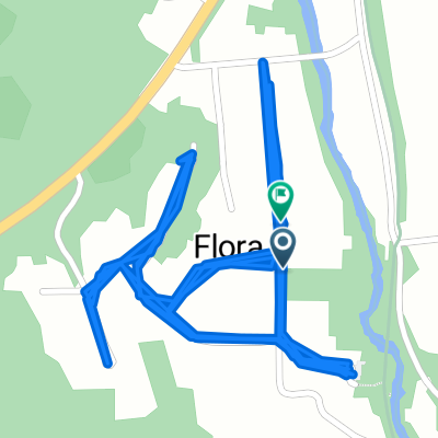 Flora Drive to Flora Drive