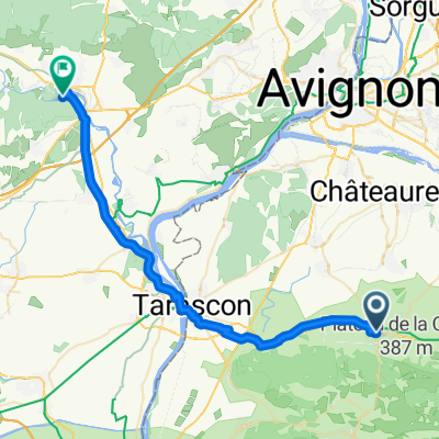 From Saint-Rémy-de-Provence to Vers-Pont-du-Gard