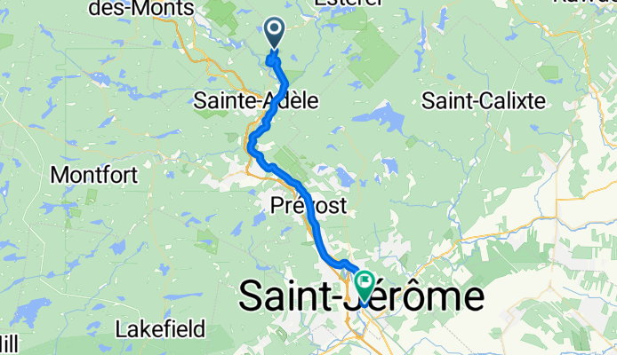 250905 Saint Adèle to Saint Jérôme