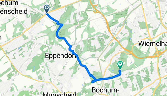 Südstraße, Bochum nach An der Holtbrügge, Bochum