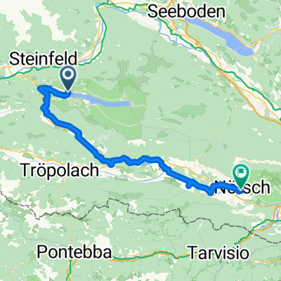 Techendorf über Kreuzbergsattel nach Weißbriach, Hermagor bis Nötsch