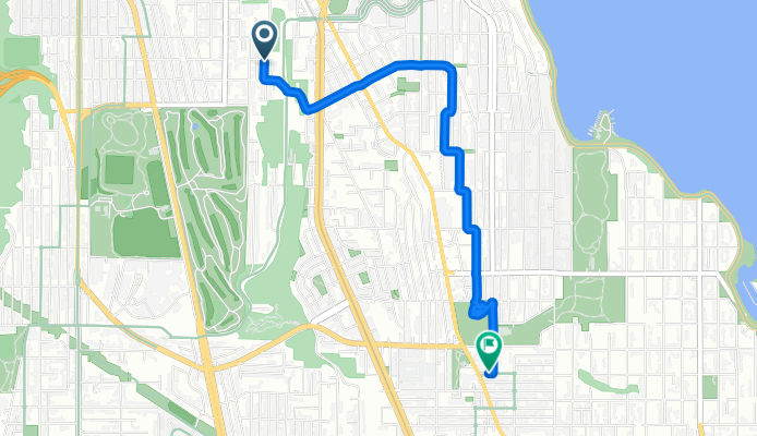 24th Ave S, Seattle to Rainier Ave S, Seattle