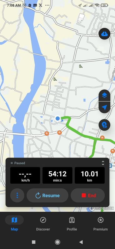 Fast ride 10km