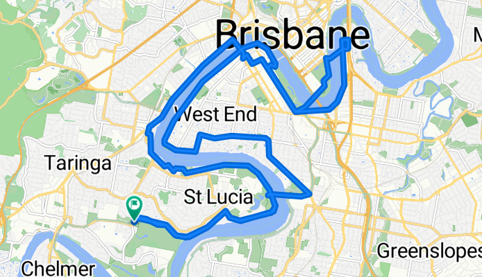 Indooroopilly Rd, Indooroopilly to Indooroopilly Rd, Indooroopilly