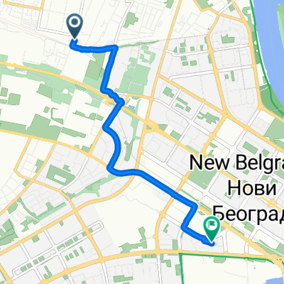 Херцеговачка, Belgrade to Jurija Gagarina, Belgrade