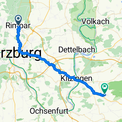Von Rimpar bis Iphofen