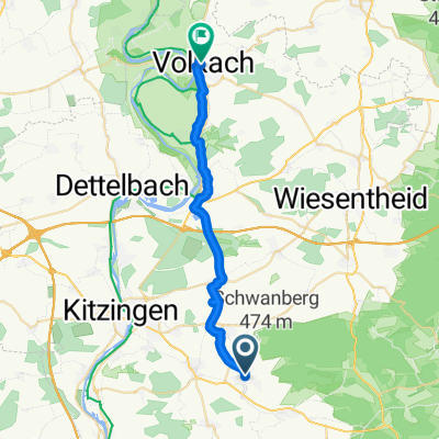 Von Iphofen bis Volkach