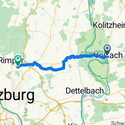 Von Volkach bis Maidbronn