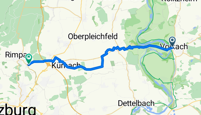 Von Volkach bis Maidbronn