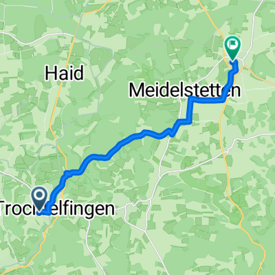 Kapelleschweg, Trochtelfingen nach Fasanenweg, Hohenstein