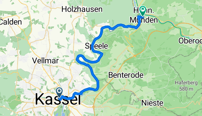 Von Kassel bis Hannoversch Münden