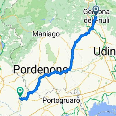 Von Gemona del Friuli bis Oderzo
