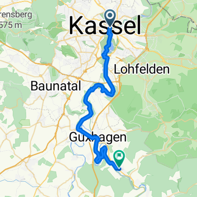 Route nach lobenhausen