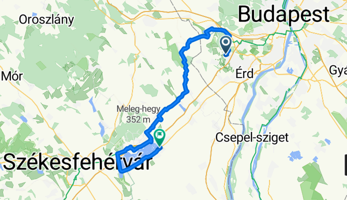 From Érd to Velence