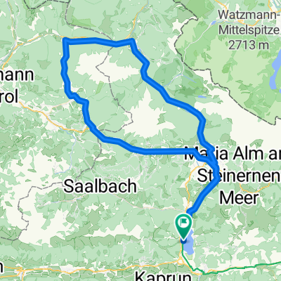 Kaprun - Pillersee rundě