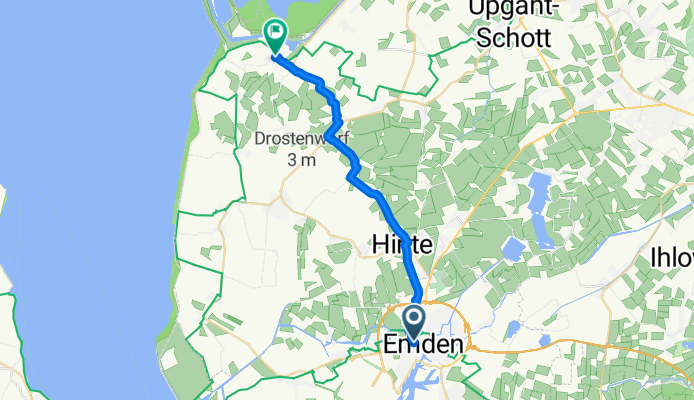 Grasstraße nach Ankerstraße