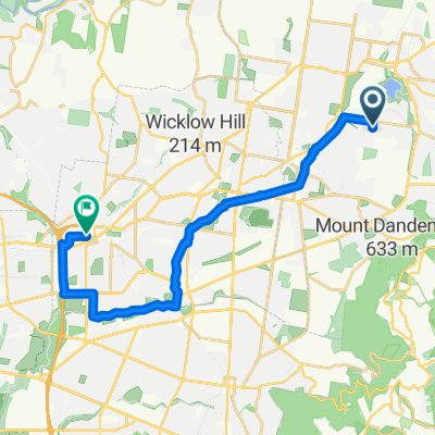 Nathan Ct, Mooroolbark to Ringwood St, Ringwood