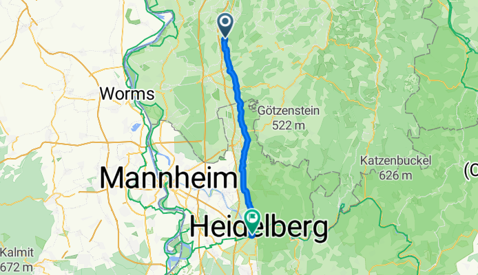 From Zwingenberg to Heidelberg