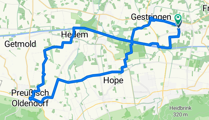 29.8 km Pr-Oldend-Stockhaus