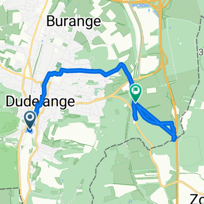 MidlifeCycle 2025 - Day 7 - Ride 1 - Düdelingen to Düdelingen - DO NOT RIDE THIS - INCORRECT PATH