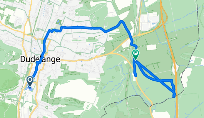 MidlifeCycle 2025 - Day 7 - Ride 1 - Düdelingen to Düdelingen - DO NOT RIDE THIS - INCORRECT PATH