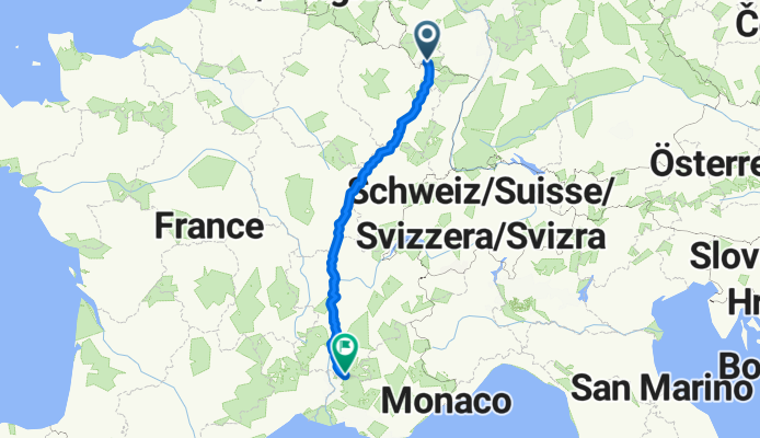 SB nach Vaison la R. Chemin des Fontaines