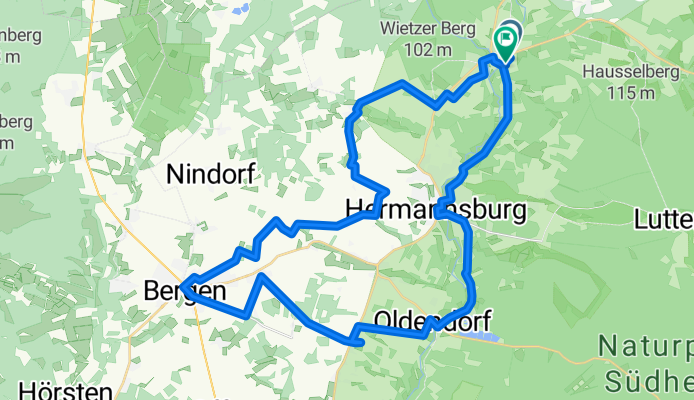 Unterlüßer Straße nach Unterlüßer Straße