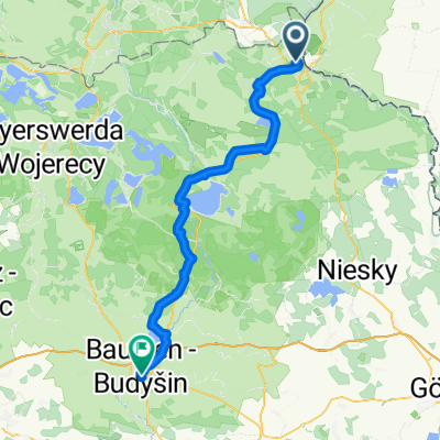 Bautzener Straße nach Bautzen