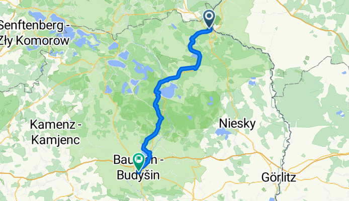 Bautzener Straße nach Bautzen