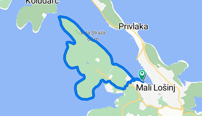 Primorje-Gorski Kotar nach Priko, Mali Lošinj