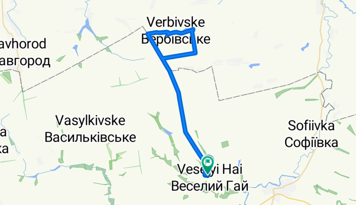 Умеренный маршрут