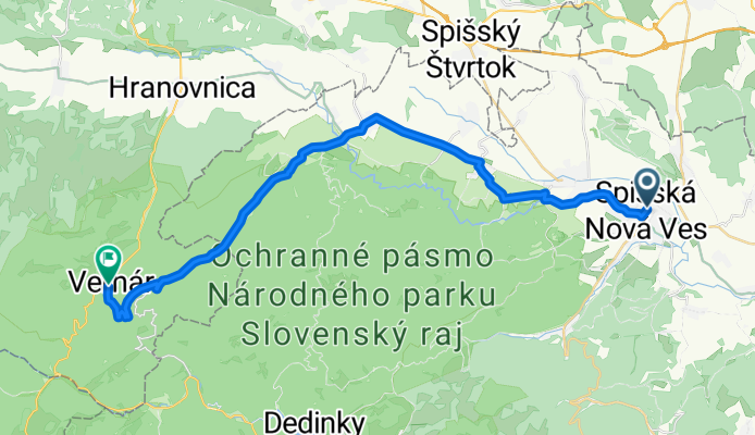 SNV- Spiš. Tomášovce - Podlesok- Vernár