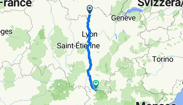 Verdun-sur-le-Doubs - Salaise-sur-Sanne
