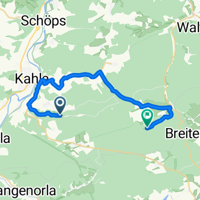 Im Leubengrund, Lindig nach Trockenborn-Wolfersdorf