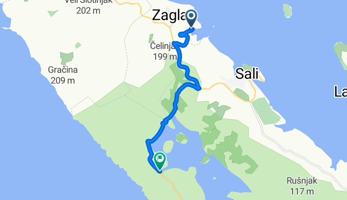 Staza br.10 Zaglav-Telašćica