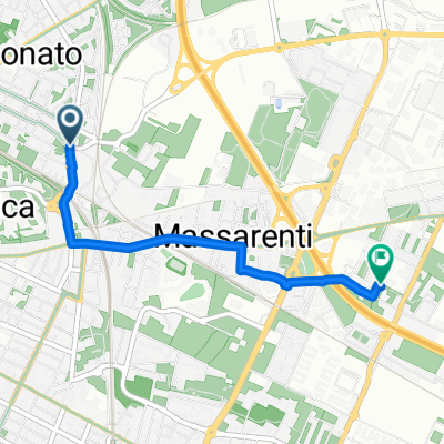 Da Via Filippo Beroaldo a Via Giuseppe Rivani