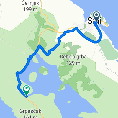 Staza br.11 Sali-Dolac-Strihina grba-Uvala Magrovica-Telašćica