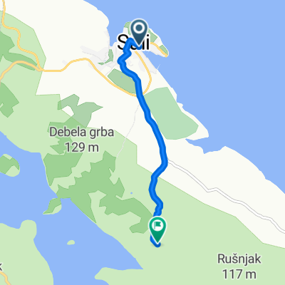 Staza br.12 Sali-Vela ploča-Kruševo polje